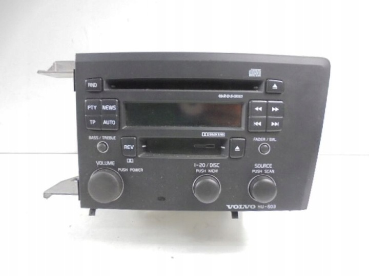 фото №1, Volvo s60 i радио cd кассета 30657637-1