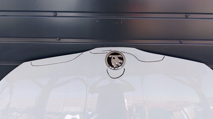 фото №6, Skoda octavia iv 4 капот крышка двигателя белая