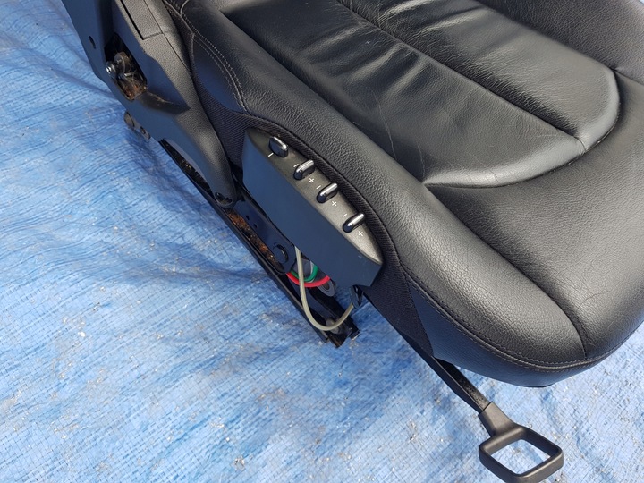 фото №7, Mercedes clk w209 сидіння перед лівий водія шкіра