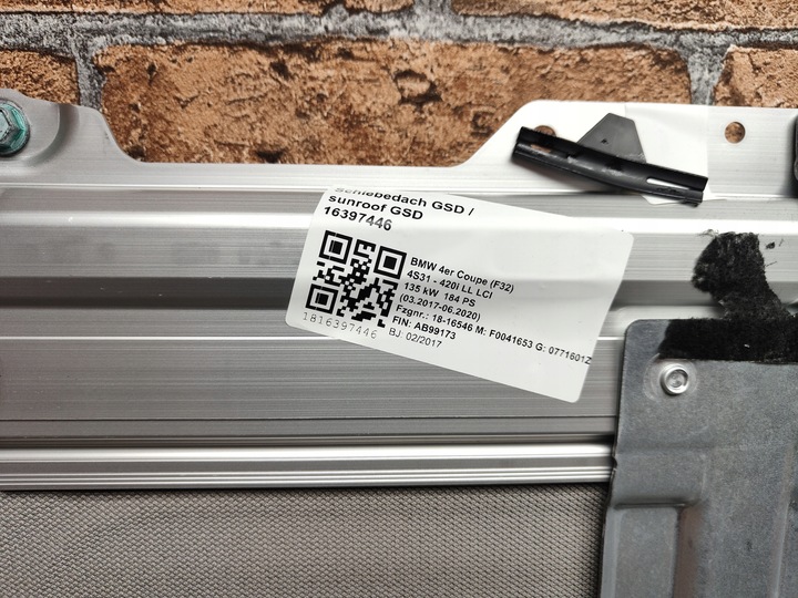 фото №11, Bmw f32 f36 люк дах зсувний скло