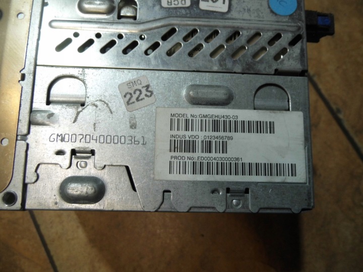 фото №7, Astra h 1.7cdti 03' hb магнитола автомагнитола (радио, проигрыватель) 13157570