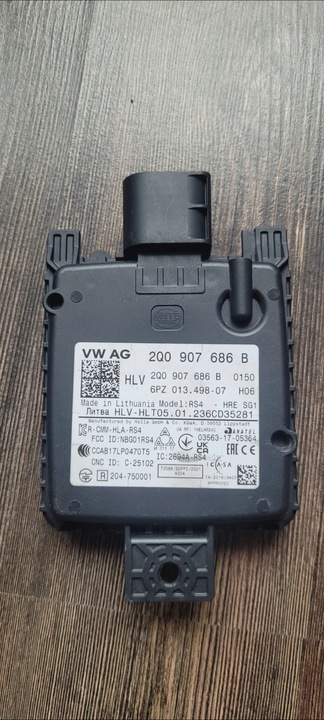 фото №1, Модуль асистент зміни ременя volkswagen оригінальний номер 2q0907686b