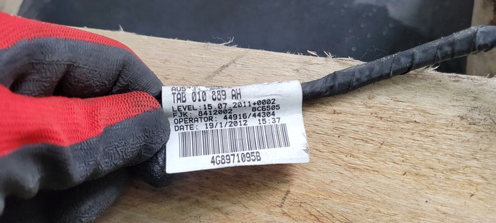 фото №9, A7 4g s7 жгут установка pdc перед датчики 4g8971095b ls9r usa