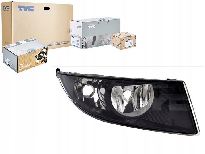 фото №1, Лампа противотуманная перед p skoda fabia ii roomster 03.10-04.15 tyc