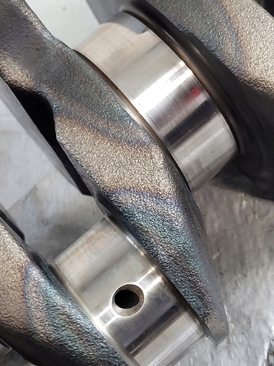 фото №7, Wał коленчатый оригинальный номер 7788529 bmw e60 3.0d m57n