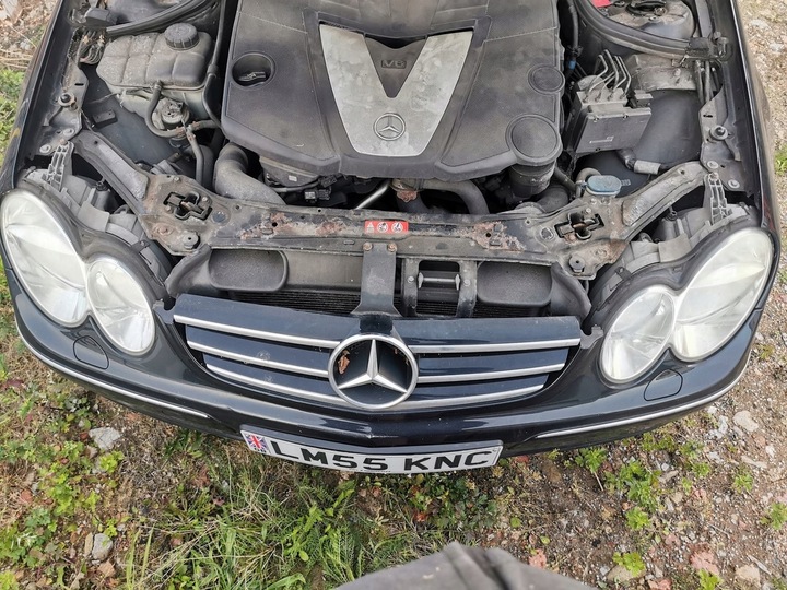 фото №1, Pas переднее радиатор mercedes clk w209 3.0 cdi