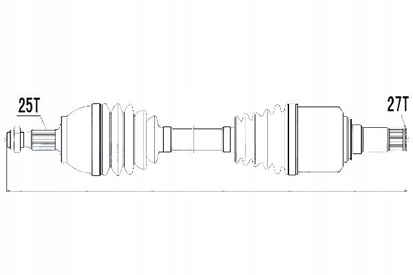 фото №10, Nty піввісь привідна mercedes a b 180cdi 200 cdi 200 turbo 04-12 ліва