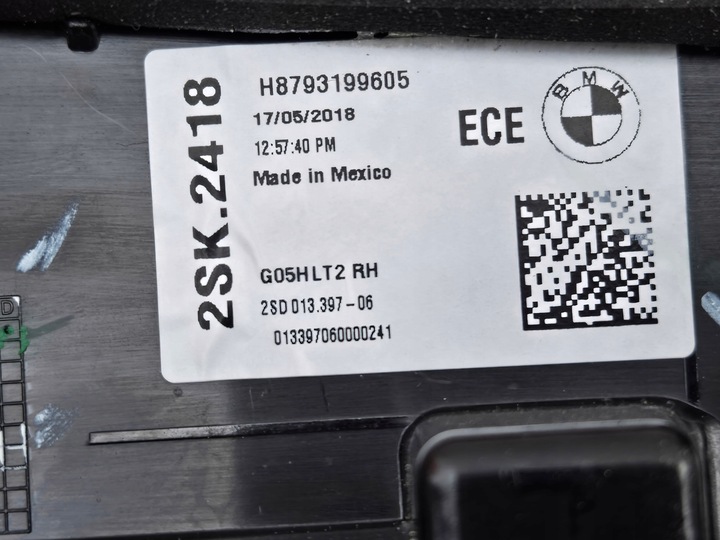 фото №7, Bmw x5 g05 x5m f95 лампи лампа зад задні ліва права комплект 7931996 7931995