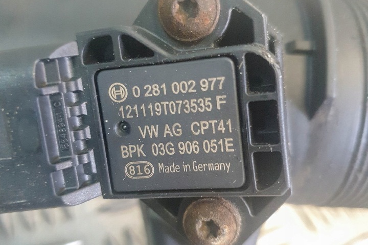 фото №7, Volkswagen sharan 7n права сторона шланг радіатор międzystopniowej 1k0145770a