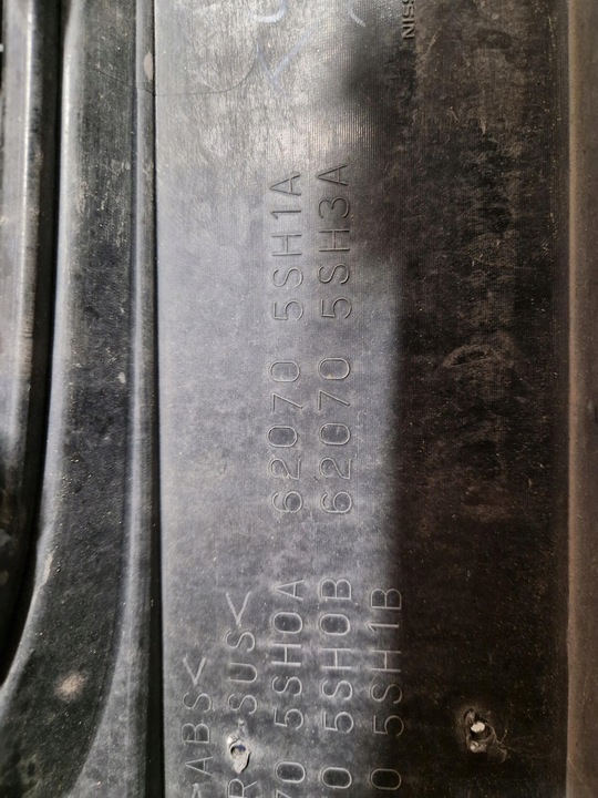 фото №10, Решітка решітка радіатора nissan leaf ii 2 620705sh0a 620705sh0b 620705sh1b