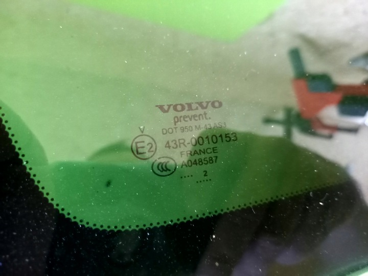 фото №3, Стекло кузовная левый зад 12r volvo xc60