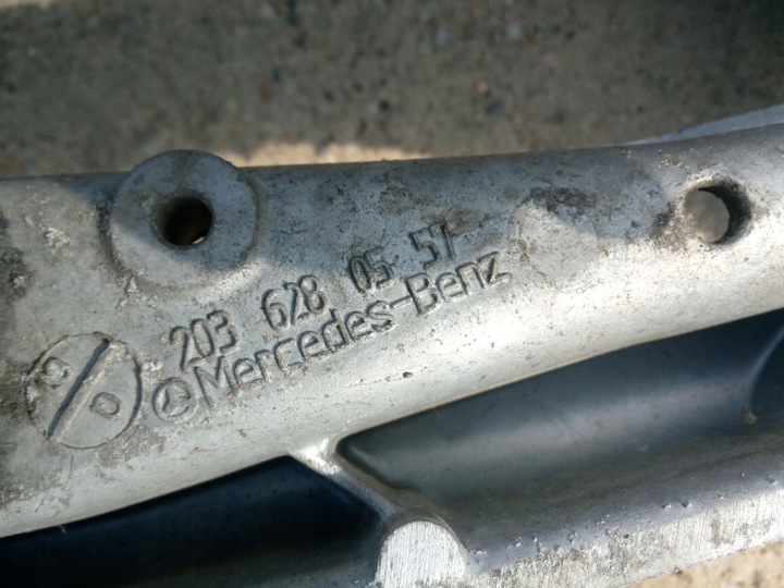 фото №8, Mercedes w203 подрамник тележка траверса