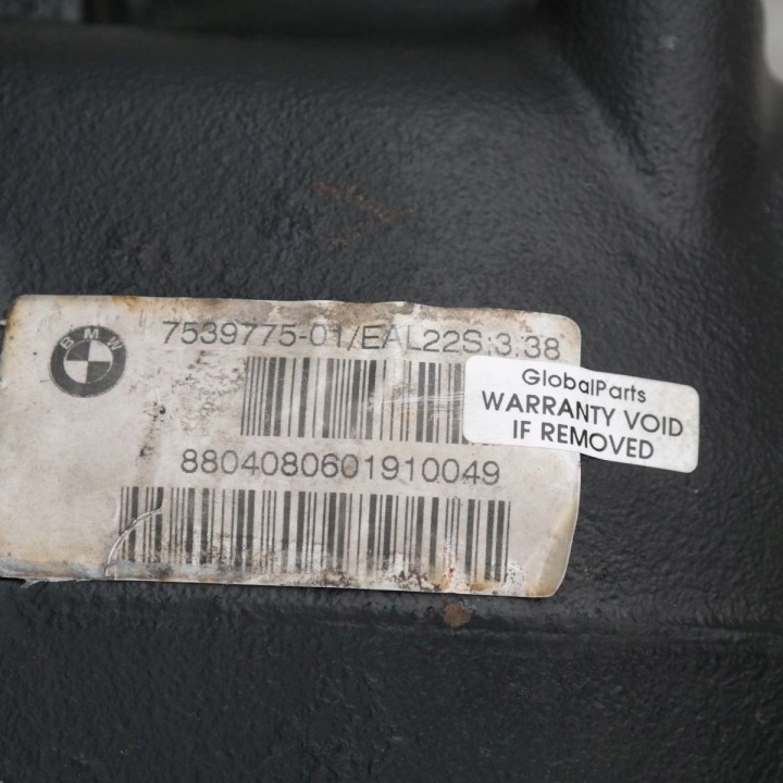 фото №9, Bmw e87 120i n46 дифференциал дифференциал мост зад 3,38 7539776 восстановленный