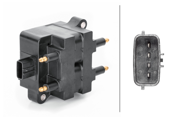 фото №2, Hella катушка зажигания subaru legacy 2,5 99-