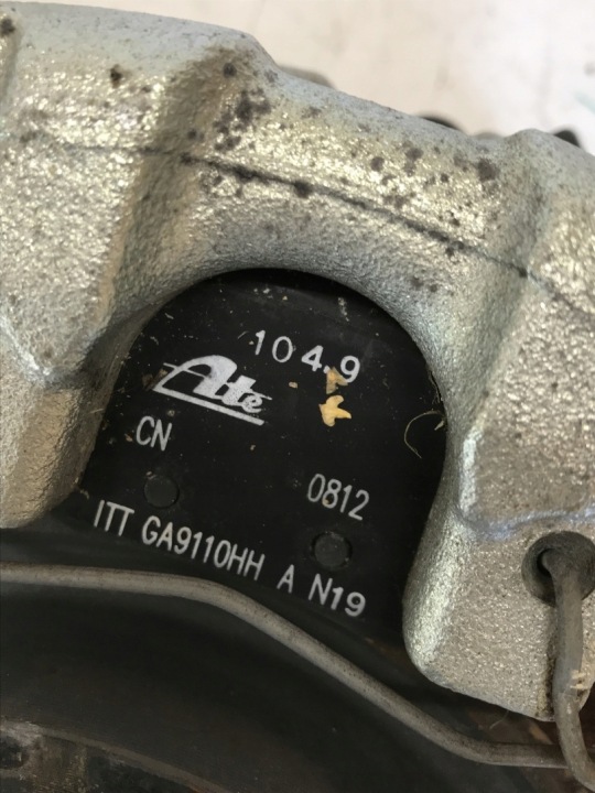 фото №9, Mazda 3 iv 19- супорт гальмівний праве зад диск