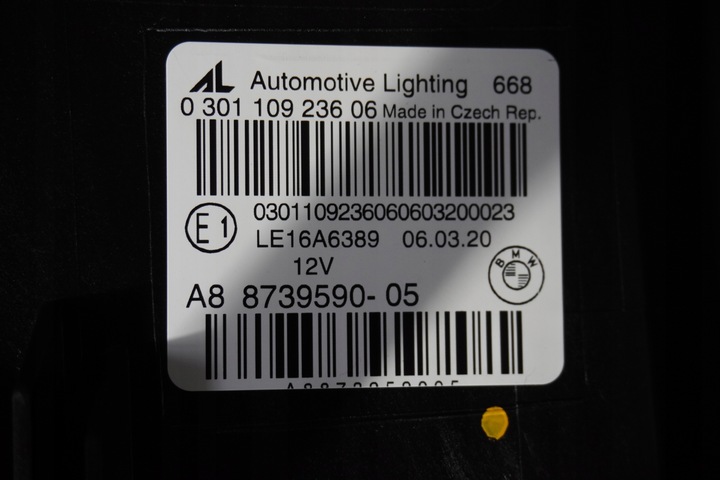 фото №9, Капот бампер лампы laser pas bmw m8 f91 f92 f93 c37 25km.