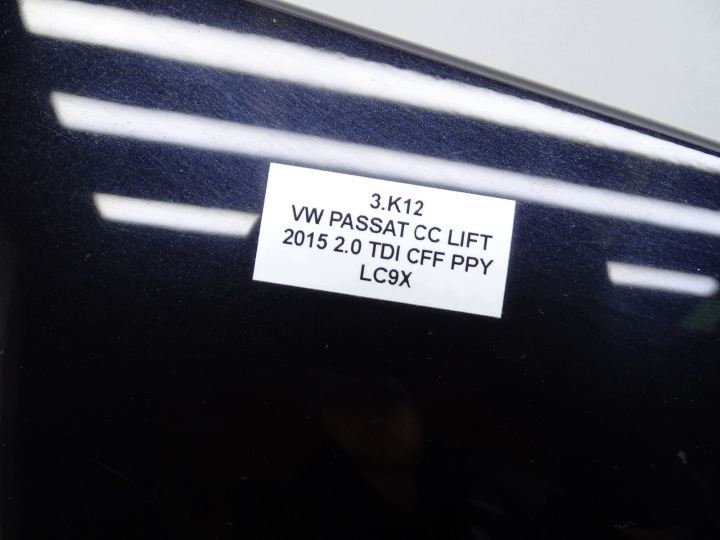 фото №15, Крило праве перед передній праве vw passat cc рестайлінг lc9x 11-16 r