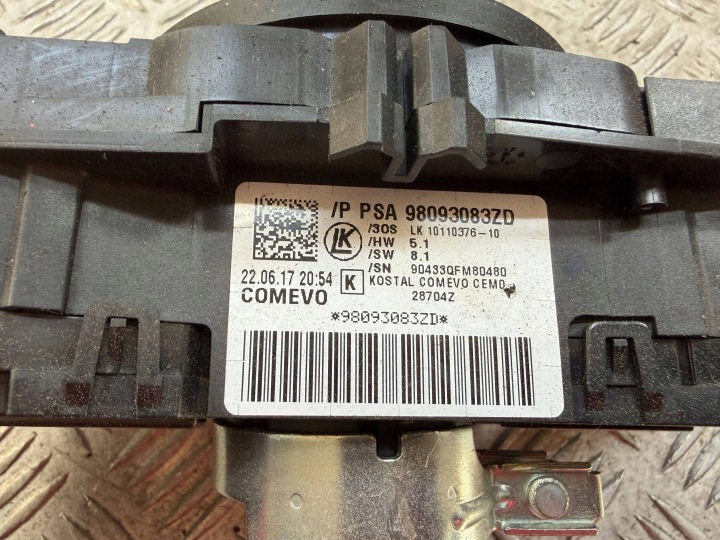 фото №6, Подрулевые рычаги переключатель комбинированный toyota proace 98093083zd