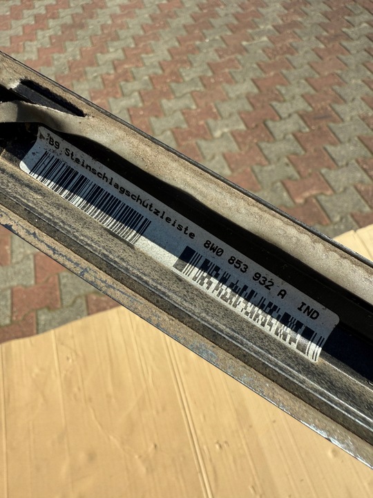 фото №5, Audi a4 b9 8w0 рестайлинг правая планка пороговая красивая 8w0853932a биржа