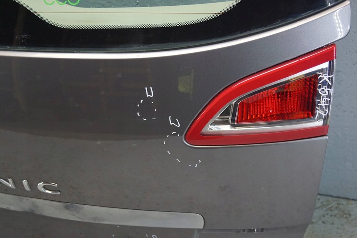 фото №9, Крышка багажника зад renault scenic iii tekng k542