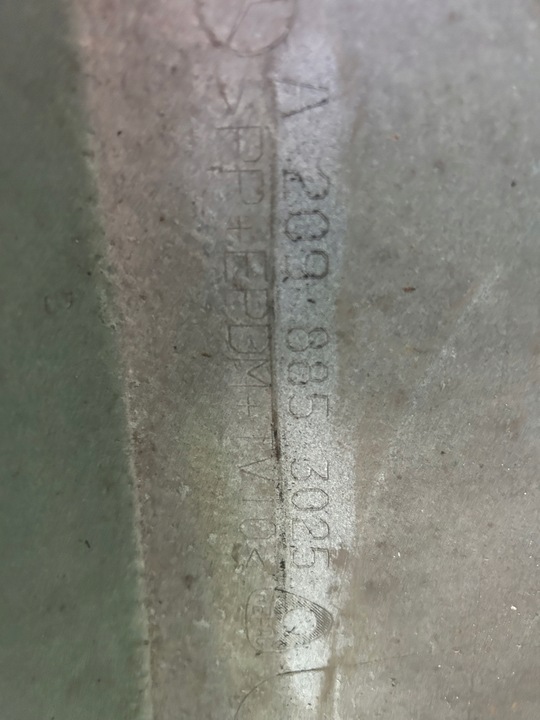 фото №10, Mercedes clk w209 05-09 бампер перед переднє рестайлінг