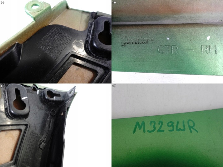 фото №15, Mercedes amg gt r gt-r gtr c190 r190 17-21 поріг планка накладка права