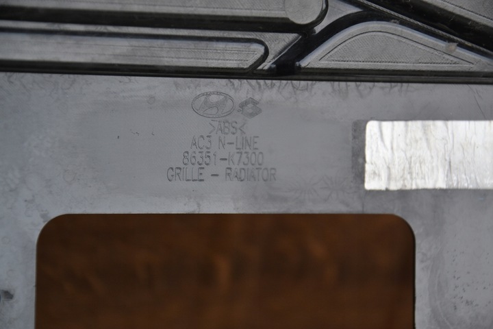 фото №11, Hyundai i10 iii 20- n-line бампер перед решётка 86511-k7300 оригинал