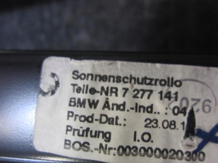 фото №9, Bmw 6 f06 gran купе ролета солнцезащитная задняя полка жалюзи 7277141