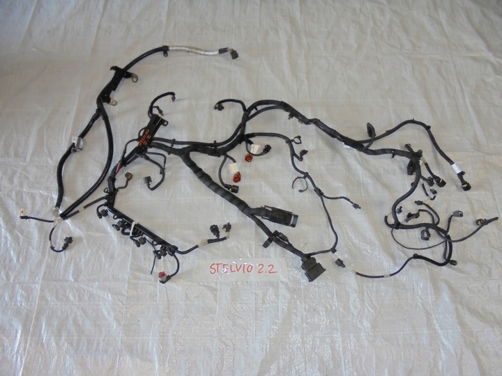 фото №1, Alfa romeo stelvio 2.2 жгут установка двигателя