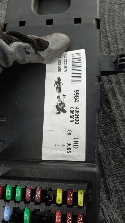 фото №4, Модуль комфорта opel signum 07r 1.9td 13193588