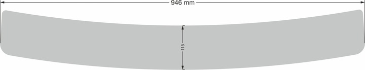 фото №8, Планка na бампер накладка volvo v50 2004-2007