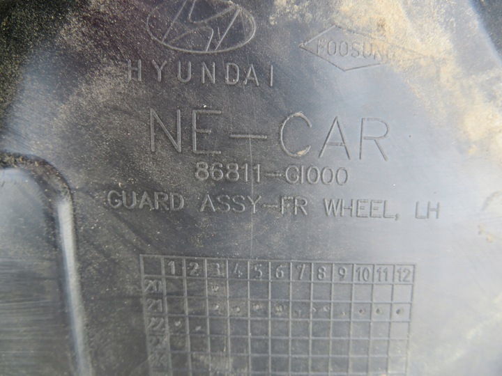фото №10, Hyundai ioniq 5 2021- подкрылок левая передние 86811-gi000