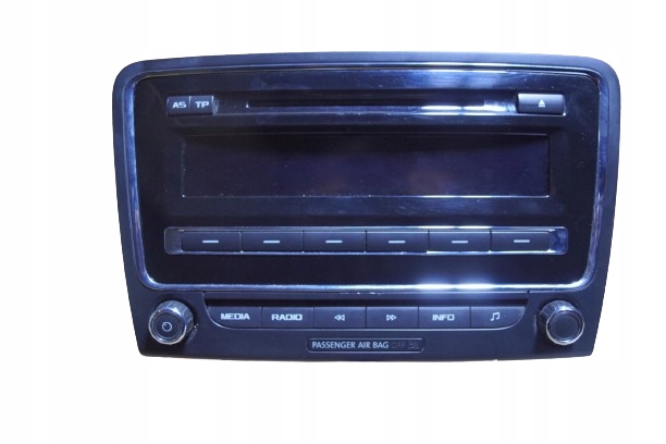 фото №1, Радио cd skoda superb ii рестайлинг 3t0035161j