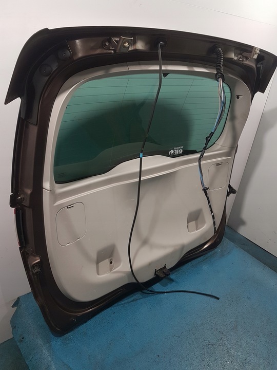 фото №13, Renault megane scenic iii задняя крышка багажника tecnb