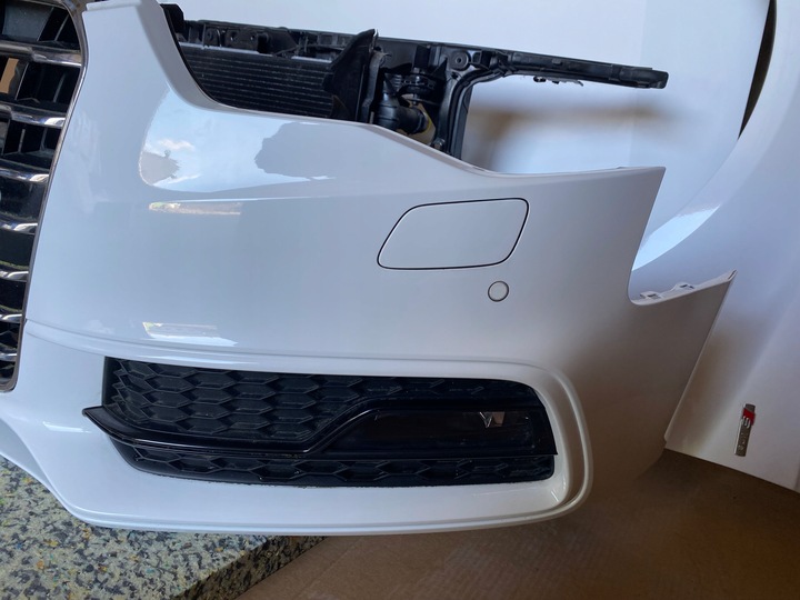 фото №8, Audi a5 8t рестайлинг s - line комплектный перед бампер капот bez покраска ly9c