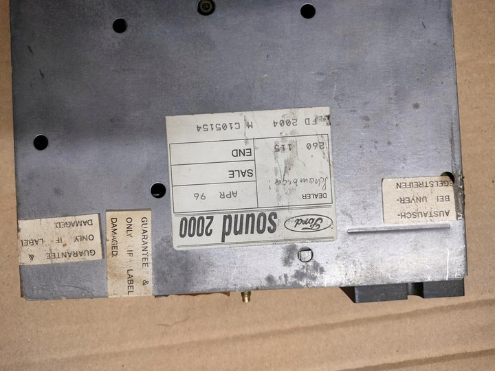 фото №3, Радіо касета ford sierra оригінал