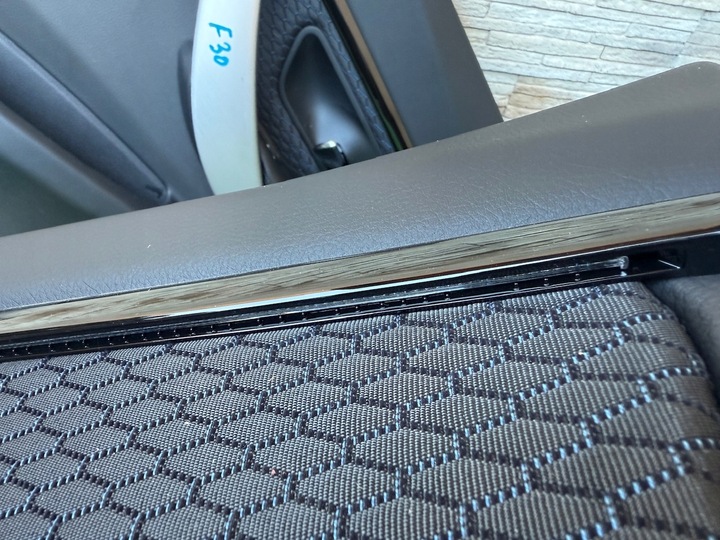 фото №7, Оббивка оббивка двері bmw 3 f30 4szt комплект синя nić