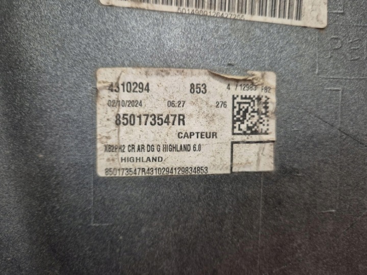 фото №6, Renault trafic 3 iii 14- уголок бампера зад левое заднее 850173547r