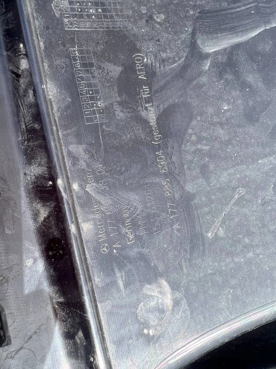 фото №13, Спойлер mercedes a-klasa w177 amg 35amg 45amg зад