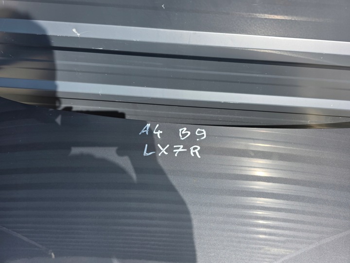 фото №11, Крышка задняя зад з спойлер audi a4 b9 sedan 2016-2019 lx7r !!!