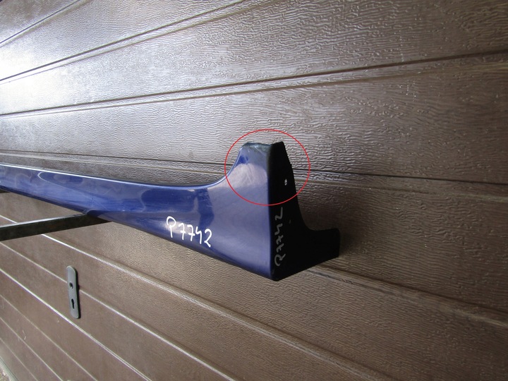 фото №4, Планка пороговая левая nissan note sr sport 12- порог