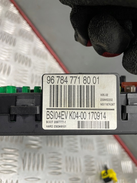 фото №6, Комплект стартовый иммобилайзер 9804127280 citroen c5 iii x7 рестайлинг 1,6 e-hdi 11-17