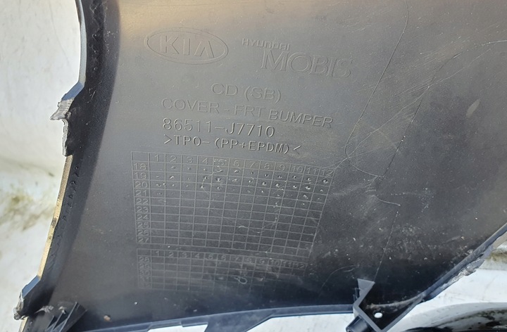 фото №9, Kia ceed iii 3 gt 18- бампер перед pdc оригінал
