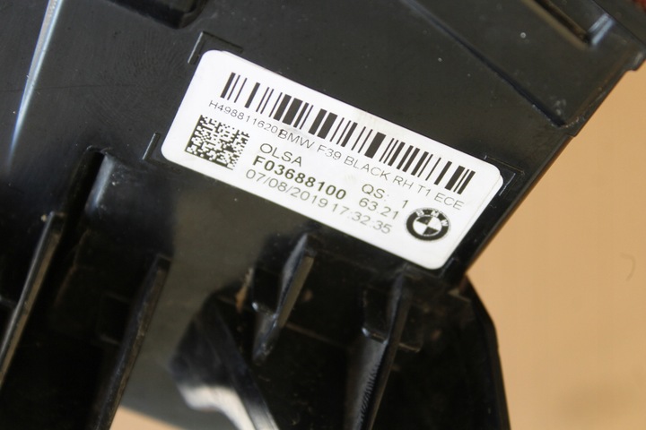 фото №9, Лампы зад комплект чёрный led jak новое bmw x2 f39