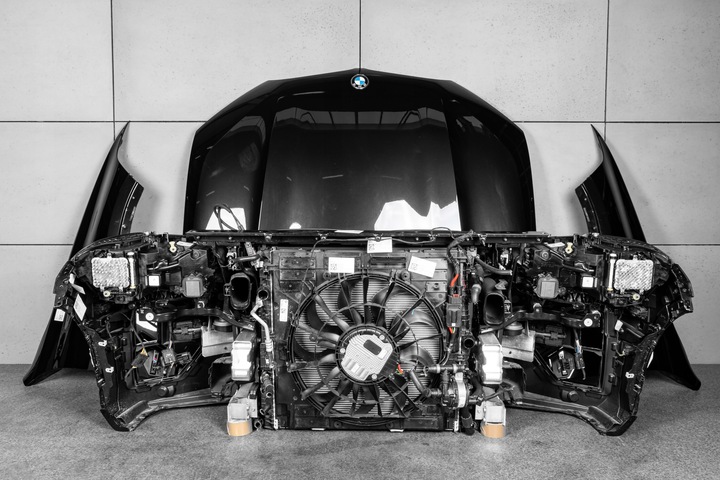 фото №11, Bmw x5m x5 f95 рестайлінг lci капот перед крило бампер лампи pas радіатор 475