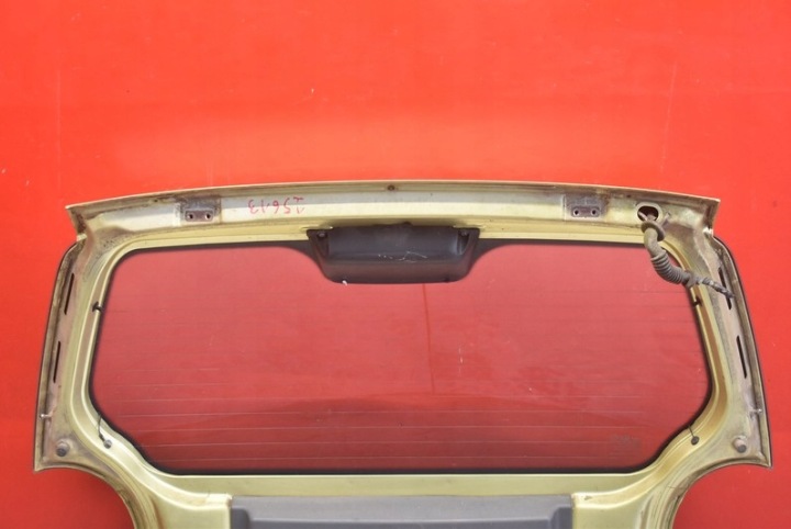 фото №14, Кришка багажника зад задня зелена 25613 chevrolet spark 05-10