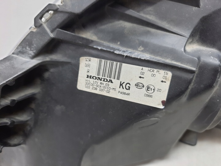фото №9, Honda crv cr-v 2 ii рестайлинг 05-06 фара передняя правое перед оригинал европа
