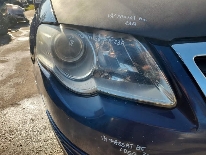 фото №11, Vw passat b6 лампа правый перед правая передняя uk
