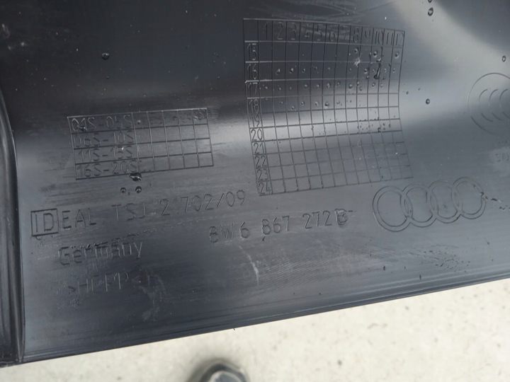 фото №16, Audi a5 cabrio 17 порог внутренний usa левый правые