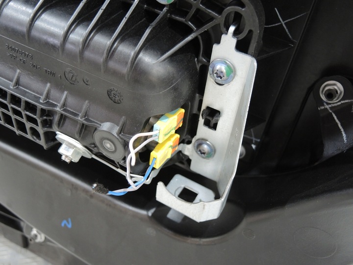 фото №7, Porsche cayenne 7p5 turbo s рестайлінг консоль панель шкіра подушка безпеки 958